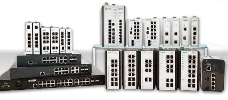 videosorveglianza, CIE annuncia una intera gamma di switch industriali