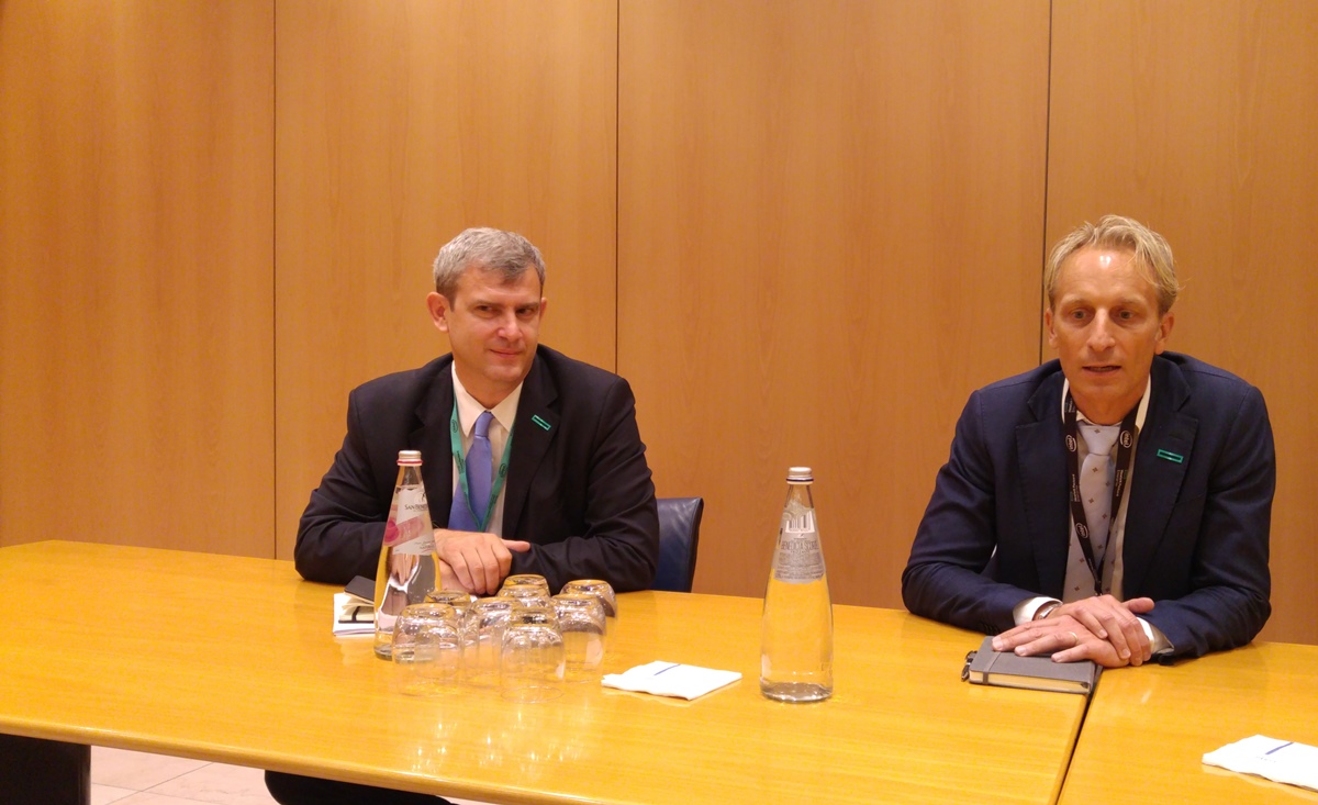 HPE Paolo Delgrosso, a sinistra, e Carlo Giorgi