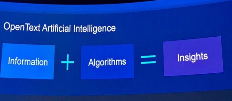 Da OpenText una piattaforma AI per i Business Insight
