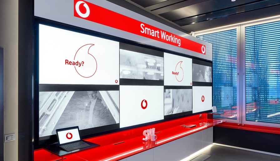 IoT d Ricoh nel centro Vodafone
