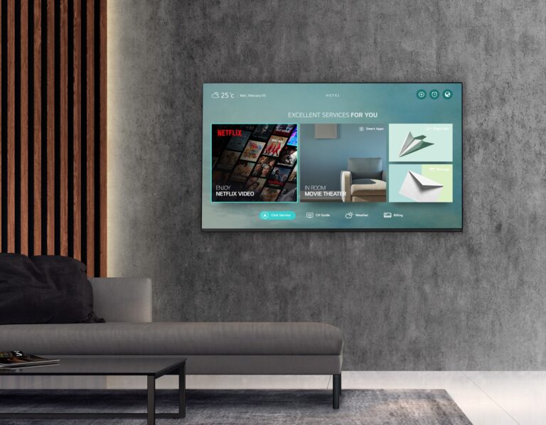Netflix entra nelle camere degli hotel con LG Electronics