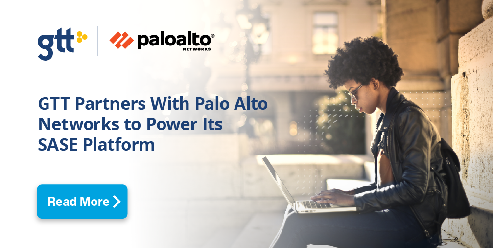 , GTT collabora con Palo Alto Networks per la sua piattaforma SASE