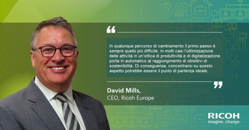Ricoh, Opinion Matters per Ricoh, le aziende voglio accelerare verso la sostenibilità