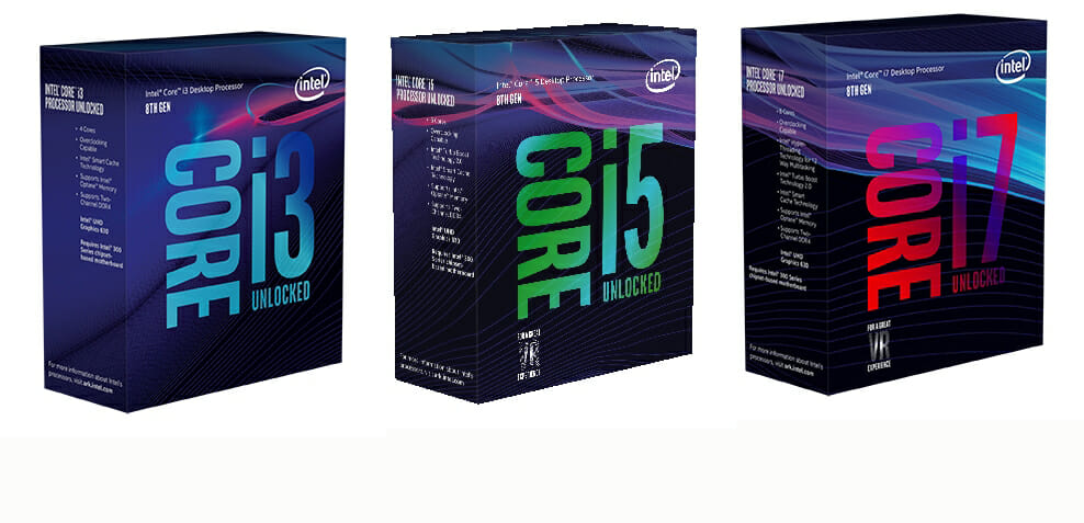 Intel Core Gen 8, Intel Core Gen 8: arrivano i processori desktop per far volare il gaming