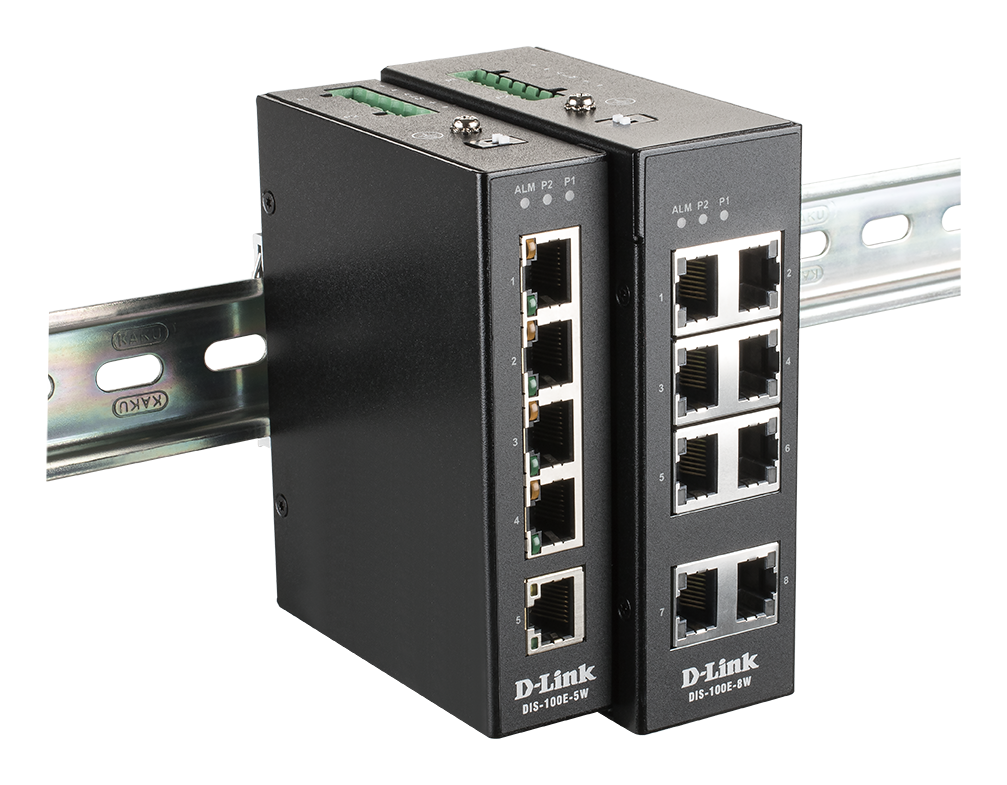 , D-Link DIS-100E: gli switch robusti per gli ambienti industriali