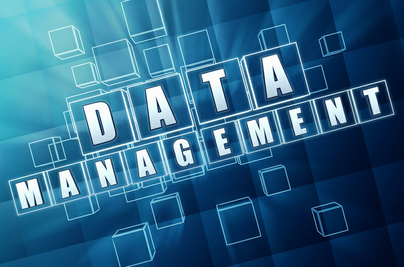 Data management in blue glass blocks