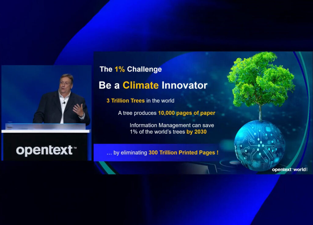 OpenText, tecnologia e responsabilità sociale, OpenText, tecnologia e responsabilità sociale con obiettivo Business 2030