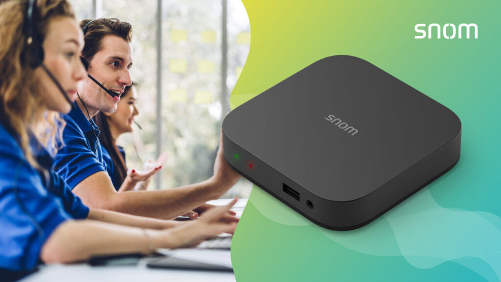 Snom lancia una soluzione per call center e postazioni di lavoro remote, Snom lancia una soluzione per call center e postazioni di lavoro remote