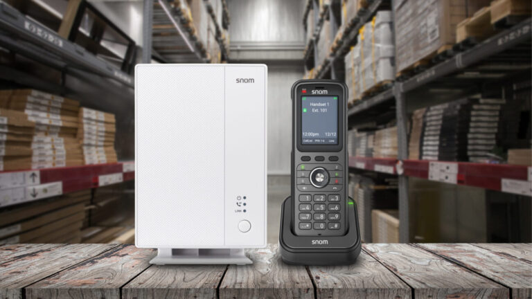 Snom M56: Il telefono IP cordless ideale per ambienti difficili