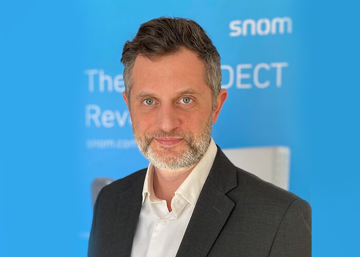 Massimo Lucini, channel director Italy di Snom Technology