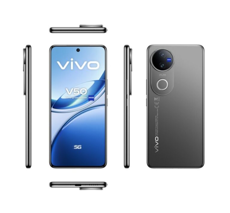vivo V50 5G ITA Black_Front Rear