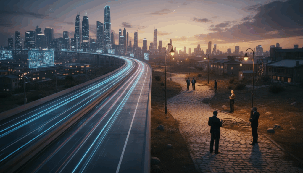 Le due velocità di una bolla che non c’è