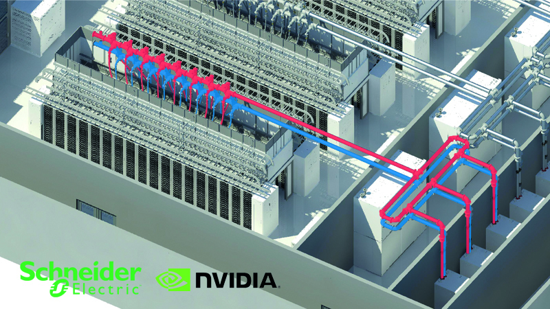 data center AI Schneider Electric, Il raffreddamento per l’AI passa da un approccio end-to-end